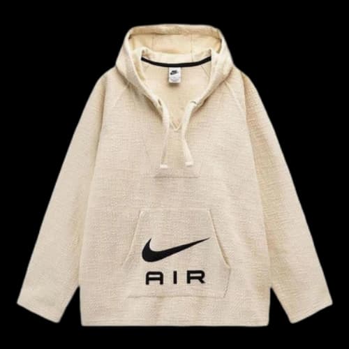 Nike x Stussy Nrg Pullover Logo Hoodie Asia Sizing 'Natural'