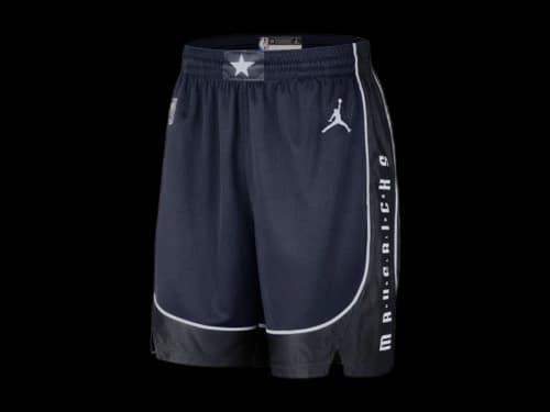 Jordan NBA Dallas Mavericks Statement Edition Swingman Dri-FIT Shorts Navy/White