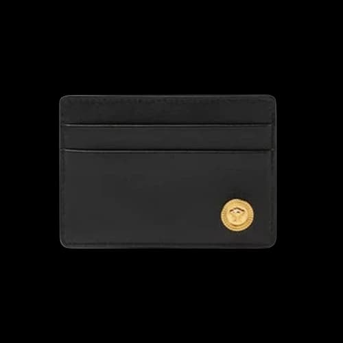 Versace Medusa Biggie Card Holder 'Black/Gold'