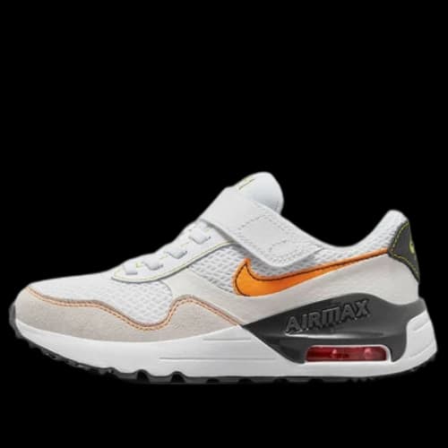 (PS) Nike Air Max SYSTM Shoes 'White Vivid Orange'