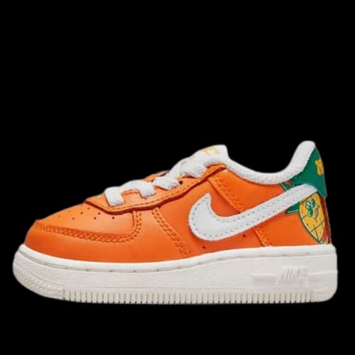 (TD) Nike Air Force 1 Low LV8 'Orange White'