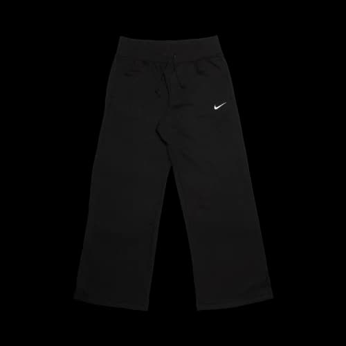 Nike Women's Phoenix Fleece High Waisted Wide Leg Sweatpants Black/Sail