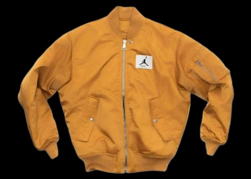 Jordan Essentials Statement Varsity Jacket Orange