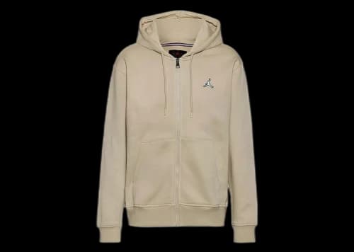 Jordan Essentials Full-Zip Fleece Hoodie Beige