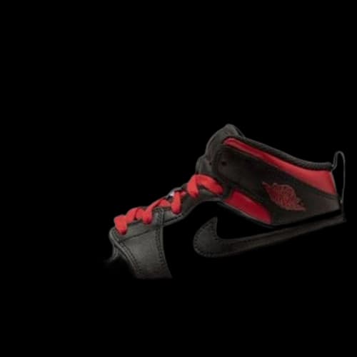 (PS) Air Jordan 1 Mid 'Gym Red Black Toe'