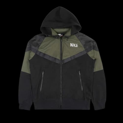 Nike x Sacai Full Zip Hoodie 'Black'