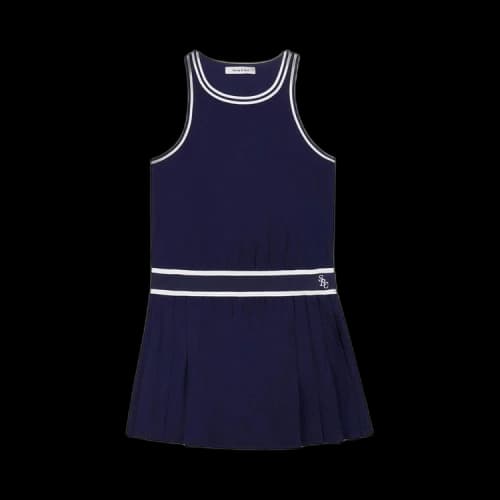 Sporty & Rich SRC Phoebe Dress 'Navy'