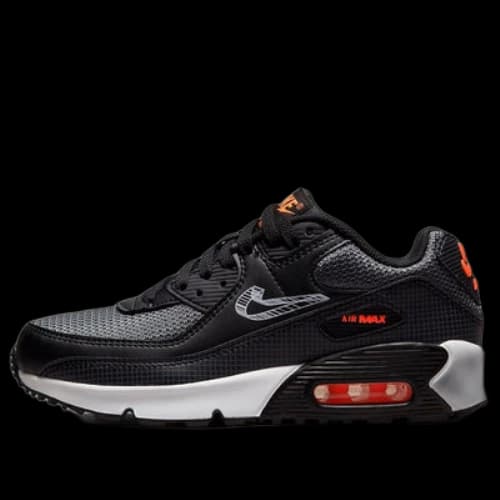 (GS) Nike Air Max 90 Low-Top Black