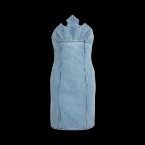 Coperni x Disney Crown Denim Dress 'Blue'