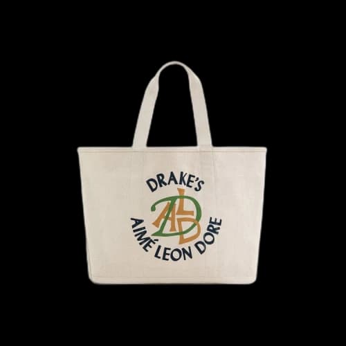 Aimé Leon Dore x Drake's Canvas Tote Bag 'Natural'