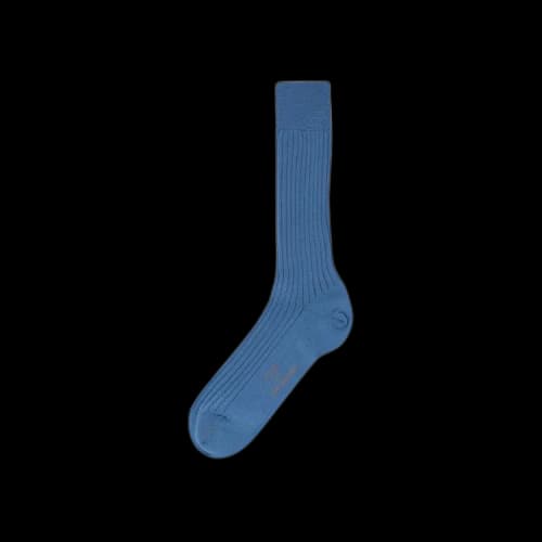 Aimé Leon Dore x Drake's Dress Sock 'Blue'