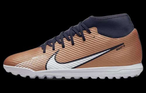 Nike Mercurial Superfly 9 Club TF 'Gold White Black'