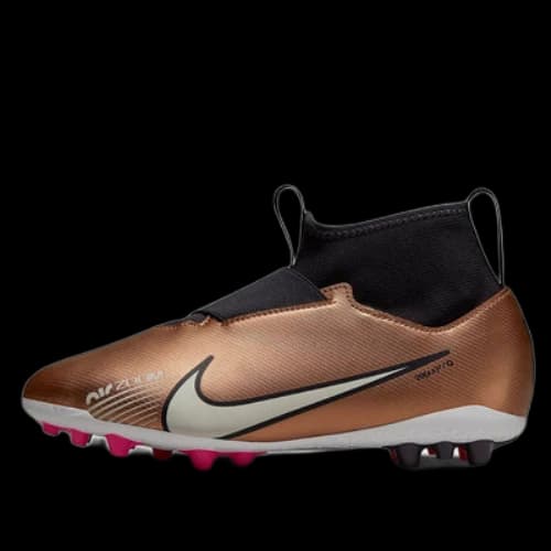 (GS) Nike Jr Mercurial Superfly 9 15 Academy AG 'Bronze Black White'
