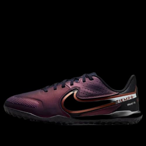 (GS) Nike Tiempo Legend 9 Academy TF Soccer Shoes 'Burgundy White'