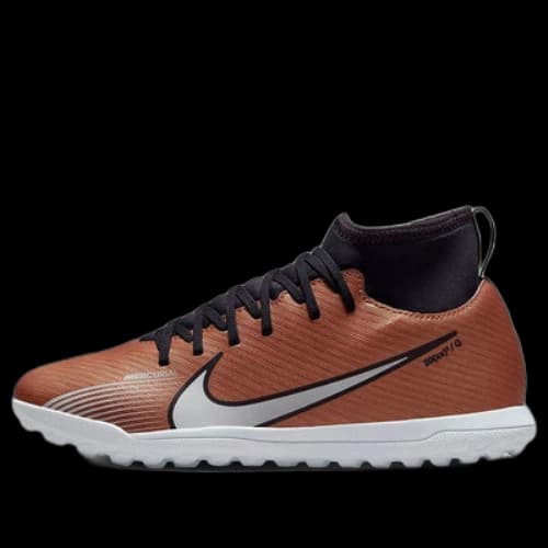 (GS) Nike Jr Mercurial Superfly 9 15 Club TF 'Bronze Black White'