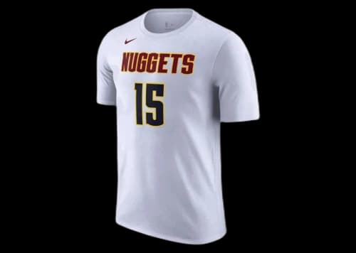 Nike NBA Denver Nuggets Nikola Jokic T-shirt White