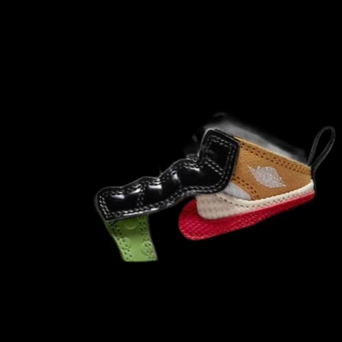 (TD) Air Jordan 1 Mid ALT SE 'Pearl White Gym Red'