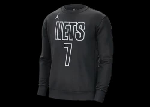 Jordan NBA Brooklyn Nets Kevin Durant Sweatshirt Black