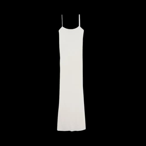 Jacquemus La Robe Maille Plumetis 'Off White'