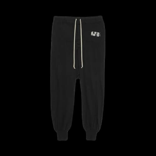 Rick Owens DRKSHDW Prisoner Drawstring Knit Pants 'Black'