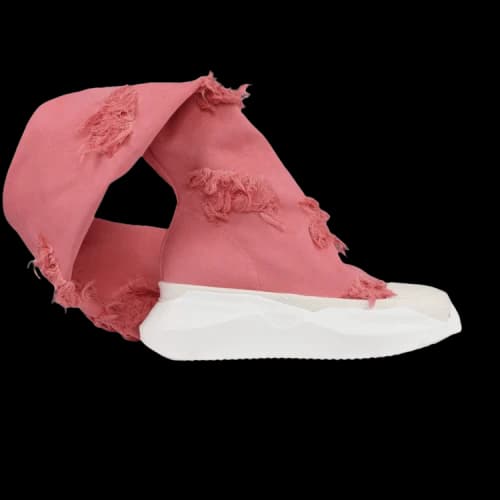 Rick Owens DRKSHDW Fogachine Abstract Stockings Slashed 'Dirty Pink' (Women's)