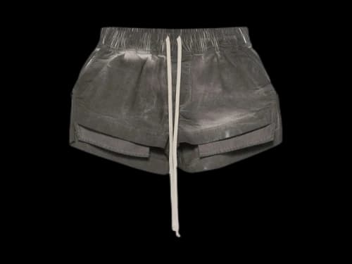 Rick Owens DRKSHDW Denim Fog Boxer Shorts Darkdust