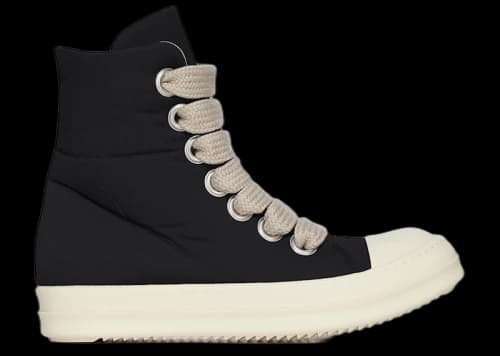 Rick Owens DRKSHDW Hollywood Jumbo Lace Puffer High Black Milk (Women's)