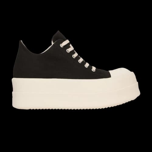Rick Owens DRKSHDW Double Bumper Low 'Black Milk' (Women's)