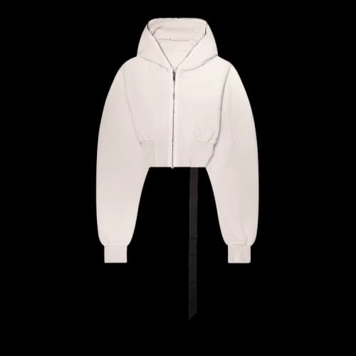 Rick Owens DRKSHDW Collage Gimp Hoodie 'White'