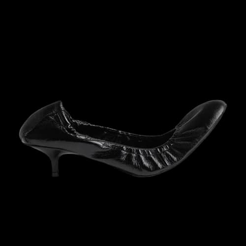 Phoebe Philo Low Pucker Pump 'Black' (Women's)