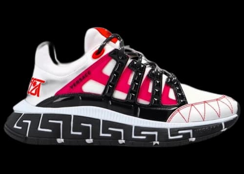 Versace Trigreca Sneakers White Fuchsia (Women's)