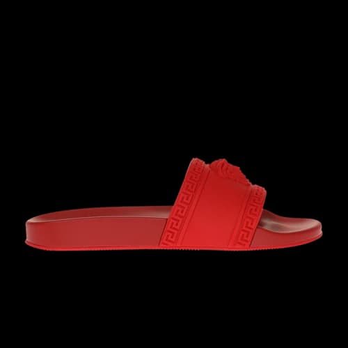 Versace Palazzo Medusa Pool Slide 'Cardinal Red'