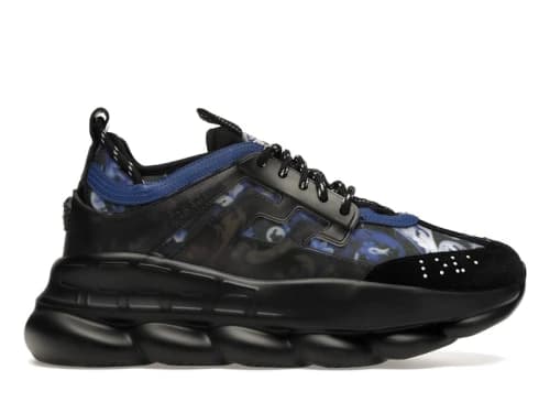 Versace Chain Reaction Baroccoflage Print Blue
