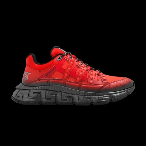 Versace Trigreca 'Scarlet Gunmetal'