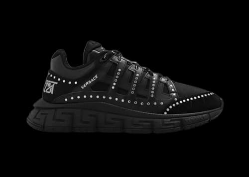 Versace La Greca Black Silver
