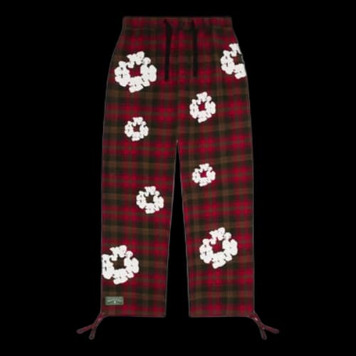 Denim Tears Cotton Wreath Pajama Pants 'Red Plaid'