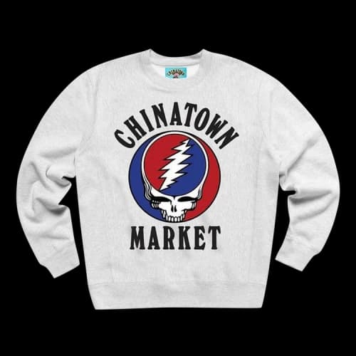 Chinatown Market GD Deadtown Crewneck 'Grey'