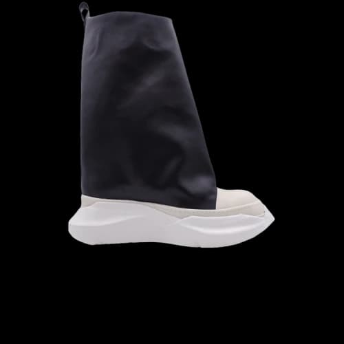 Rick Owens DRKSHDW Fogachine Sneaks Boots 'Black Milk'