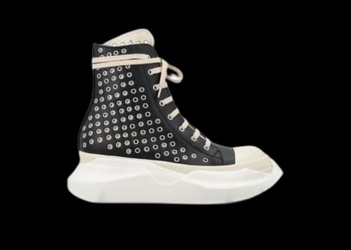 Rick Owens DRKSHDW Abstract High Top Black