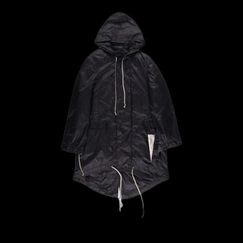 Rick Owens DRKSHDW Fishtail Parka 'Black'