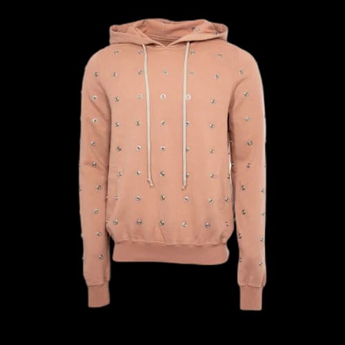 Rick Owens DRKSHDW Granbury Hoodie 'Dark Pink'