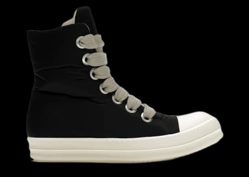 Rick Owens DRKSHDW Jumbo Puffer High Top Black