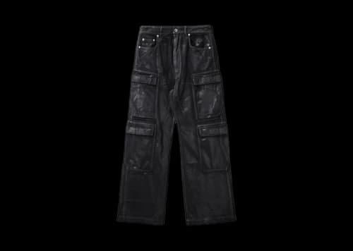 Rick Owens DRKSHDW Double Cargo Jeans Black