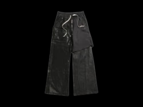 Rick Owens DRKSHDW Denim Geth Belas Pants Black