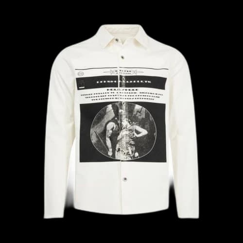 Rick Owens DRKSHDW Outershirt 'Milk/Black'
