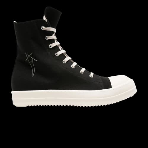Rick Owens DRKSHDW Hollywood Pentagram High 'Black Milk'