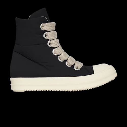 Rick Owens DRKSHDW Hollywood Jumbo Lace Puffer High 'Black Milk'
