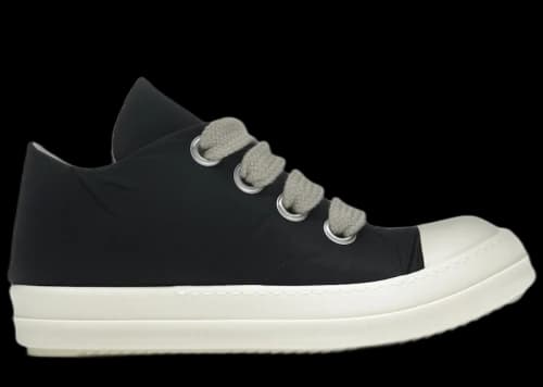 Rick Owens DRKSHDW Hollywood Jumbo Lace Puffer Low Black Milk