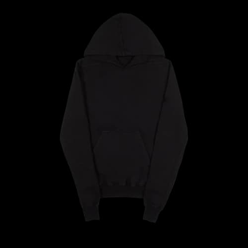 Rick Owens DRKSHDW Granbury Hoodie 'Black/Pearl'