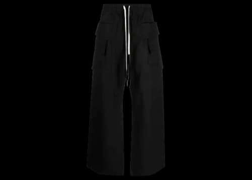 Rick Owens DRKSHDW Double Cargo Jumbo Belas Pants Black